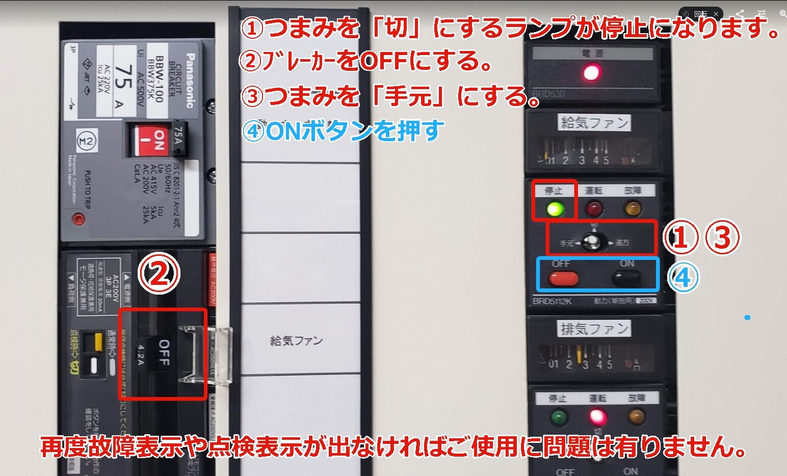 操作手順